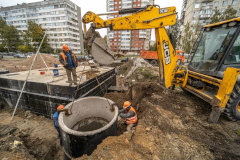 Реконструкция тепловых сетей в квартале 16 Шувалово-Озерки преодолела "экватор"