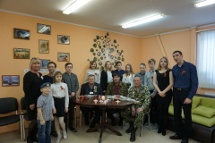 В Социально-реабилитационном центре для несовершеннолетних Фрунзенского района состоялась встреча с ветеранами Афганской войны