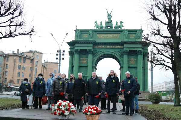 В Кировском районе почтили память героев блокадного Ленинграда