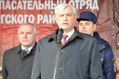 Открытие двух городских пожарно-спасательных частей в Выборгском и Приморском районах Санкт‑Петербурга