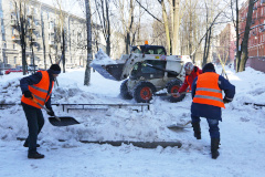 Уборка района: итоги дня 