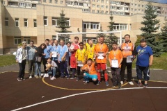В первенстве по мини-футболу фрунзенцы заняли второе место