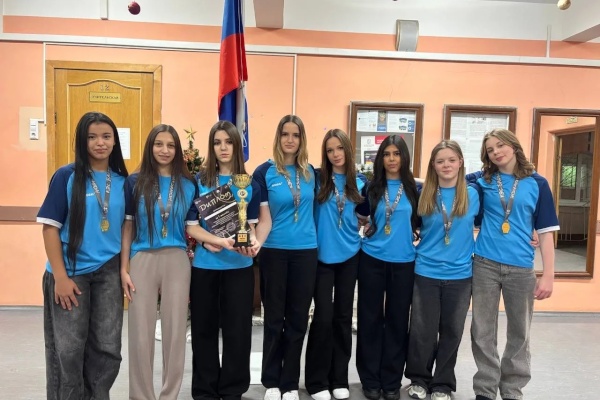 Победители районного Чемпионата  школьной лиги «КЭС-БАСКЕТ»