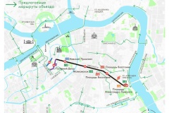 Ограничения в движении транспорта в День перенесения мощей святого благоверного князя Александра Невского