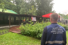 Проведены мероприятия по освобождению земельных участков, занятых без правовых оснований на территории Южно-Приморского парка Санкт‑Петербурга