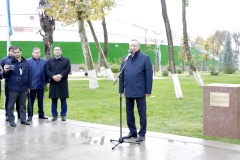В Ташкенте установили закладной камень на месте будущего «Ленинградского монумента»