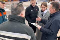 На территории Московского района состоялось выездное совещание по вопросу ликвидации несанкционированной свалки