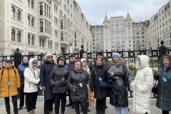 Для посетителей КЦСОНа провели экскурсию на тему «Современная жилая архитектура Петербурга»