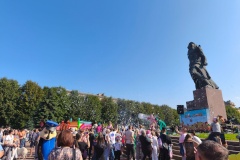 На Комсомольской площади прошел праздник «Дорога знаний»