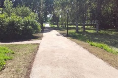 Специалисты СПП «Невское» отремонтировали дорожку в Парке Куракина Дача