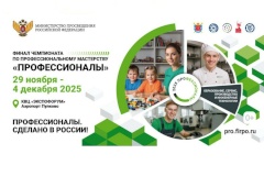 29 ноября Санкт‑Петербург примет финал чемпионата «Профессионалы» 2025 года