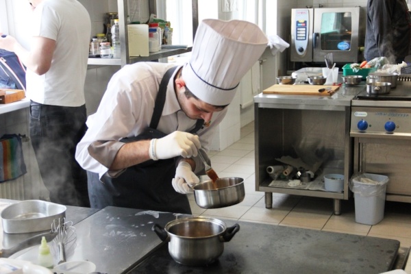Тренировка сборной WorldSkills Russia по поварскому делу