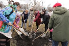 День благоустройства в Калининском районе.