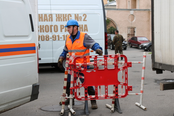 Противоаварийная тренировка в Кировском районе 