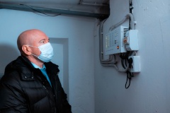 В доме на Будапештской улице установлен газоанализатор