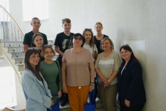 Ребята из Кременской средней школы № 2 Луганской Народной Республики посетили администрацию Невского района