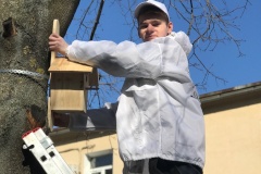 Во Фрунзенском районе прошла акция "Подари дом птицам"