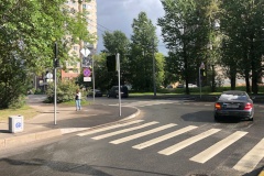 На дорогах Санкт‑Петербурга появятся новые нерегулируемые пешеходные переходы и искусственные неровности