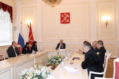 В Смольном состоялось заседание штаба по координации деятельности народных дружин