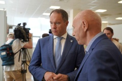 Александр Ситов с рабочим визитом посетил производственную площадку компании «Ракурс-инжиниринг»