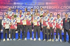 Сборная Санкт‑Петербурга – сильнейшая на чемпионате России по гиревому спорту