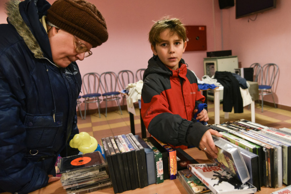 В Кронштадтском Дворце молодежи  прошла «Дармарка» (бесплатная ярмарка).