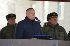 Губернатор посетил одно из воинских соединений Западного военного округа