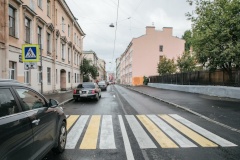 Завершился ремонт переулка Джамбула