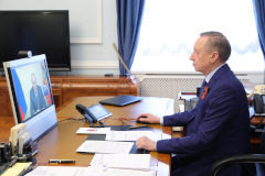 Александр Беглов принял участие в совещании, посвященном поддержке регионов