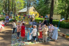 В детском саду №155 Центрального района провели фольклорный праздник