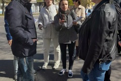 Проведен первый обход будущей зоны платной парковки в Василеостровском районе