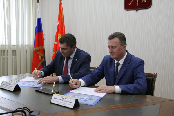 Подписан план сотрудничества с Московским районом г.Минска