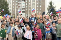В Кировском районе состоялся праздник двора, посвященный открытию нового объекта благоустройства