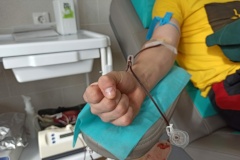 Представители спортивной отрасли Невского района сдали кровь в преддверии Национального дня донора