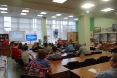 Библиотека № 5 им. Н. Рубцова приняла участие в Международной акции «Географический диктант – 2019»