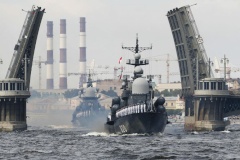Изменилась дата проведения репетиции Главного военно-морского парада