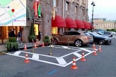 В Петербурге выполнено более трети годового плана по обновлению дорожной разметки