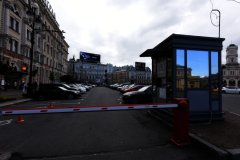 Городская автостоянка на Лиговском пр. будет временно недоступна для использования