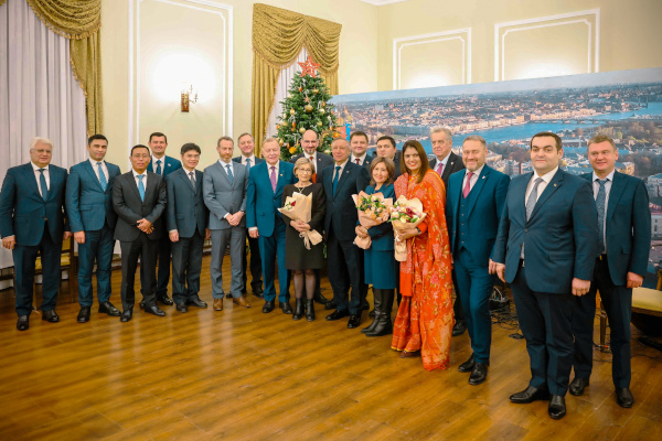 Встреча с консульским корпусом, аккредитованным в Санкт‑Петербурге