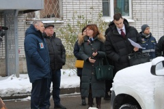 Начальник ГАТИ провел объезд с прокуратурой. Контролировали ход зимней уборки в Калининском районе