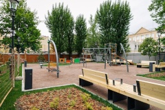 В Центральном районе Санкт‑Петербурга в этом году обновили 4 сквера