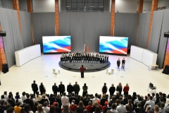 Районное мероприятие «Всё это было, было в Ленинграде», на котором состоялся торжественный внос 35 томов книг о блокаде, а также награждение 20 образовательных учреждений Пушкинского района за вклад в сохранение памяти