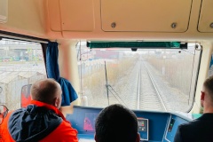 Осмотр полосы отвода Октябрьской железной дороги