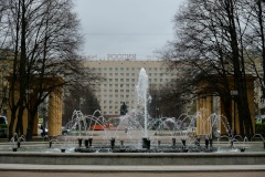 Фонтанный сезон стартовал в Московском районе