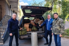 Заместитель главы администрации Московского района принял участие в отправке гуманитарного груза в зону Специальной военной операции