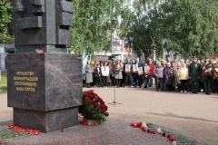В Выборгском районе прошли памятные мероприятия