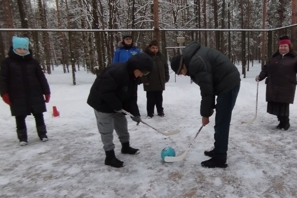 В парке Сосновка прошли зимние игры