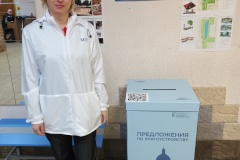 Народные дружинники Кировского района помогли с организацией голосования за объекты благоустройства