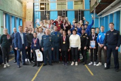 В Центральном районе состоялись соревнования по пожарно-спасательному спорту среди дружин юных пожарных