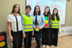 Праздник «Посвящение в пешеходы» для учащихся первых классов школы № 360 Фрунзенского района